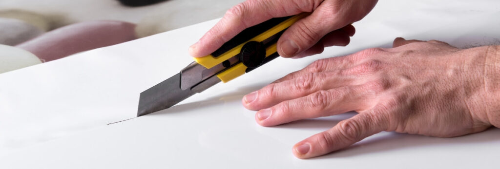noże przemysłowe do cięcia papieru